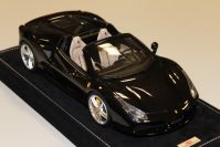 MR Collection 2015 Ferrari Ferrari 488 Spider - BLACK METALLIC - Red Matt