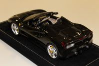 MR Collection 2015 Ferrari Ferrari 488 Spider - BLACK METALLIC - Red Matt