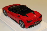 MR Collection 2015 Ferrari Ferrari 488 Spider HARD TOP - ROSSO CORSA METALLIC- Red Metallic