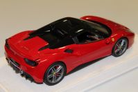 MR Collection 2015 Ferrari Ferrari 488 Spider HARD TOP - ROSSO CORSA METALLIC- Red Metallic