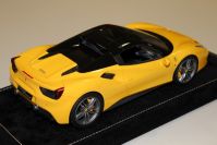 MR Collection 2015 Ferrari Ferrari 488 Spider HARD TOP - GIALLO MODENA / BLACK Yellow / Black