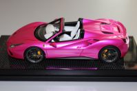 MR Collection  Ferrari Ferrari 488 Spider - PINK FLASH / LUXURY - #01/10 Pink Flash