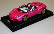 Ferrari 488 Spider - PINK FLASH / GOLD - #05/05 [sold out]