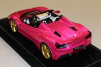 MR Collection  Ferrari Ferrari 488 Spider - PINK FLASH / GOLD - #05/05 Pink Flash
