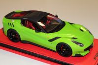 MR Collection 2015 Ferrari Ferrari F12 TDF - GREEN MET / CARBON ROOF- Green Metallic