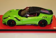 MR Collection 2015 Ferrari Ferrari F12 TDF - GREEN MET / CARBON ROOF- Green Metallic