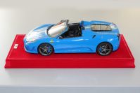 MR Collection 2008 Ferrari Ferrari F430 Spider 16M - NOVA BLUE - Blue Nova