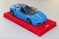 MR Collection 2008 Ferrari Ferrari F430 Spider 16M - NOVA BLUE - Blue Nova