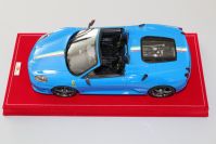 MR Collection 2008 Ferrari Ferrari F430 Spider 16M - NOVA BLUE - Blue Nova