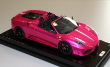 MR Collection  Ferrari Ferrari F430 Scuderia Spider 16M - PINK FLASH - ONE Pink Flash