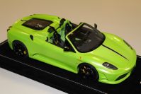 MR Collection 2008 Ferrari Ferrari F430 Spider 16M - VERDE ITHACA - Ithaca Green