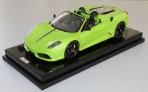 MR Collection 2008 Ferrari Ferrari F430 Spider 16M - VERDE ITHACA - CARBON / SIGNATURE Ithaca Green