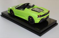 MR Collection 2008 Ferrari Ferrari F430 Spider 16M - VERDE ITHACA - CARBON / SIGNATURE Ithaca Green