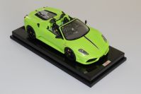 MR Collection 2008 Ferrari Ferrari F430 Spider 16M - VERDE ITHACA - CARBON / SIGNATURE Ithaca Green