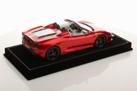 MR Collection 2008 Ferrari Ferrari F430 Spider 16M - RED METALLIC - Red Metallic