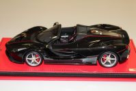 MR Collection 2016 Ferrari Ferrari LaFerrari Aperta - BLACK DAYTONA - Black