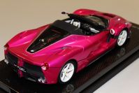 MR Collection  Ferrari LaFerrari Aperta - PINK FLASH / WHITE - ONE OFF - Pink Flash