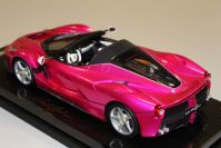 MR Collection  Ferrari LaFerrari Aperta - PINK FLASH / SILVER - ONE OFF - Pink Flash