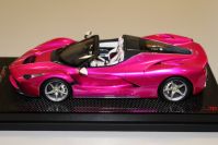 MR Collection  Ferrari LaFerrari Aperta - PINK FLASH / SILVER - ONE OFF - Pink Flash