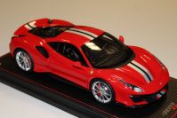 MR Collection  Ferrari Ferrari 488 Pista - ROSSO - Rosso Corsa