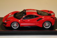 MR Collection  Ferrari Ferrari 488 Pista - ROSSO - Rosso Corsa