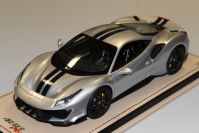 MR Collection  Ferrari Ferrari 488 Pista - SILVER NÜRBURGRING - Silver