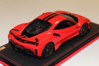 MR Collection  Ferrari Ferrari 488 Pista - ROSSO SCUDERIA - Scuderia Red