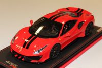 MR Collection  Ferrari Ferrari 488 Pista - ROSSO SCUDERIA - Scuderia Red