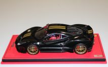 MR Collection  Ferrari Ferrari 488 PISTA Piloti - NERO DAYTONA - Black