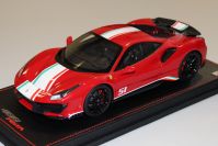 MR Collection  Ferrari Ferrari 488 PISTA Piloti - ROSSO CORSA - Rosso Corsa