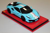 MR Collection  Ferrari Ferrari 488 PISTA Piloti - BABY BLUE - Baby Blue