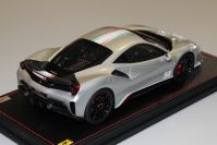 MR Collection  Ferrari Ferrari 488 PISTA Piloti - SILVER NÜRBURGRING - Silver