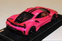 MR Collection  Ferrari Ferrari 488 Pista - PINK FLASH / BLACK - Red Matt