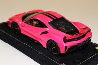 MR Collection  Ferrari Ferrari 488 Pista - PINK FLASH / BLACK - Red Matt