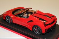 MR Collection  Ferrari Ferrari 488 Pista Spider - ROSSO CORSA - Rosso Corsa