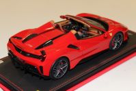 MR Collection  Ferrari Ferrari 488 Pista Spider - ROSSO CORSA - Rosso Corsa