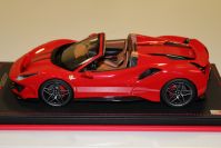 MR Collection  Ferrari Ferrari 488 Pista Spider - ROSSO CORSA - Rosso Corsa