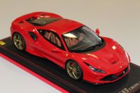 MR Collection  Ferrari Ferrari F8 Tributo - ROSSO CORSA / GOLD - Rosso Corsa