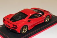 MR Collection  Ferrari Ferrari F8 Tributo - ROSSO CORSA / GOLD - Rosso Corsa