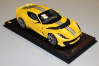 MR Collection  Ferrari Ferrari 812 Competizione - GIALLO TRISTRATO Yellow Tristrato / Carbon