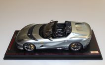 MR Collection  Ferrari Ferrari 812 Competizione A - GRIGIO COBURN - Red Matt