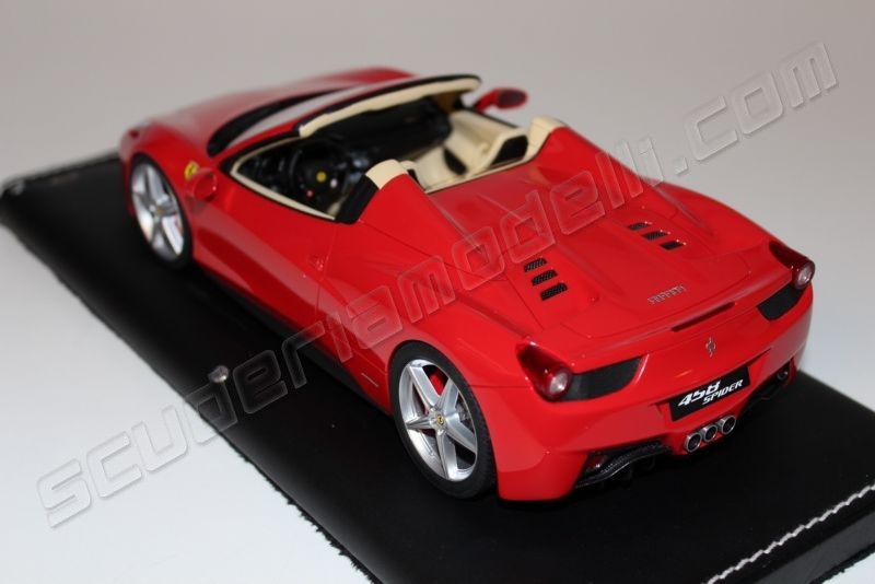 MR Collection Ferrari 458 Italia Spider - ROSSO SCUDERIA