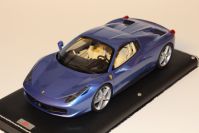 MR Collection 2011 Ferrari Ferrari 458 Italia Spider Hard Top - AZZURRO MONACO - Blue Azzurro Monaco