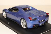 MR Collection 2011 Ferrari Ferrari 458 Italia Spider Hard Top - AZZURRO MONACO - Blue Azzurro Monaco