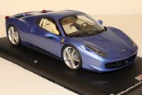 MR Collection 2011 Ferrari Ferrari 458 Italia Spider Hard Top - AZZURRO MONACO - Blue Azzurro Monaco