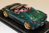 MR Collection 2011 Ferrari Ferrari 458 Italia Spider - VERDE PINO - CARBON SIGNATURE Green Pino