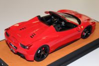 MR Collection 2011 Ferrari Ferrari 458 Italia Spider - F1 RED - LEATHER BASE / SIGNATUR F1 Red