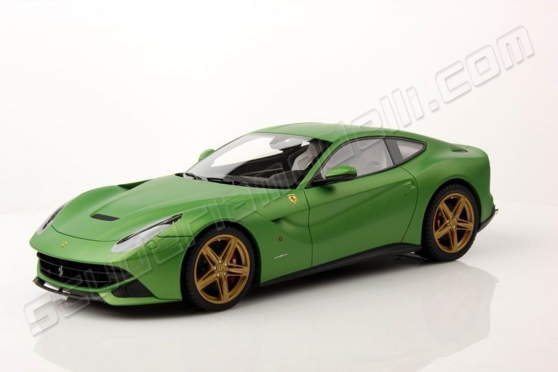 MR Collection 2012 Ferrari Ferrari F12 Berlinetta - METALLIC GREEN MATT - Green Matt