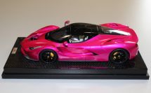 MR Collection  Ferrari Ferrari LaFerrari - PINK FLASH / BLACK - ONE OFF Pink Flash