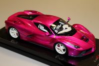 MR Collection  Ferrari LaFerrari - PINK FLASH / WHITE - ONE OFF - Pink Flash